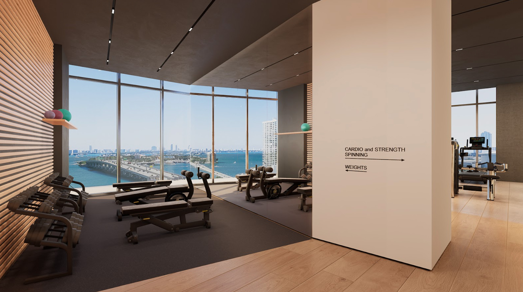 Design-led high-rise lifestyle amenities in Miami